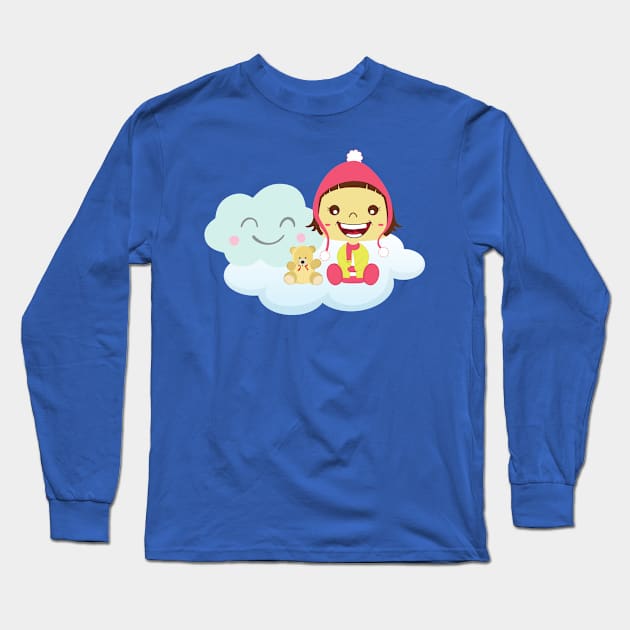 Happy Baby Long Sleeve T-Shirt by After Daylight Project